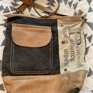 Peace, patience bag or purse.